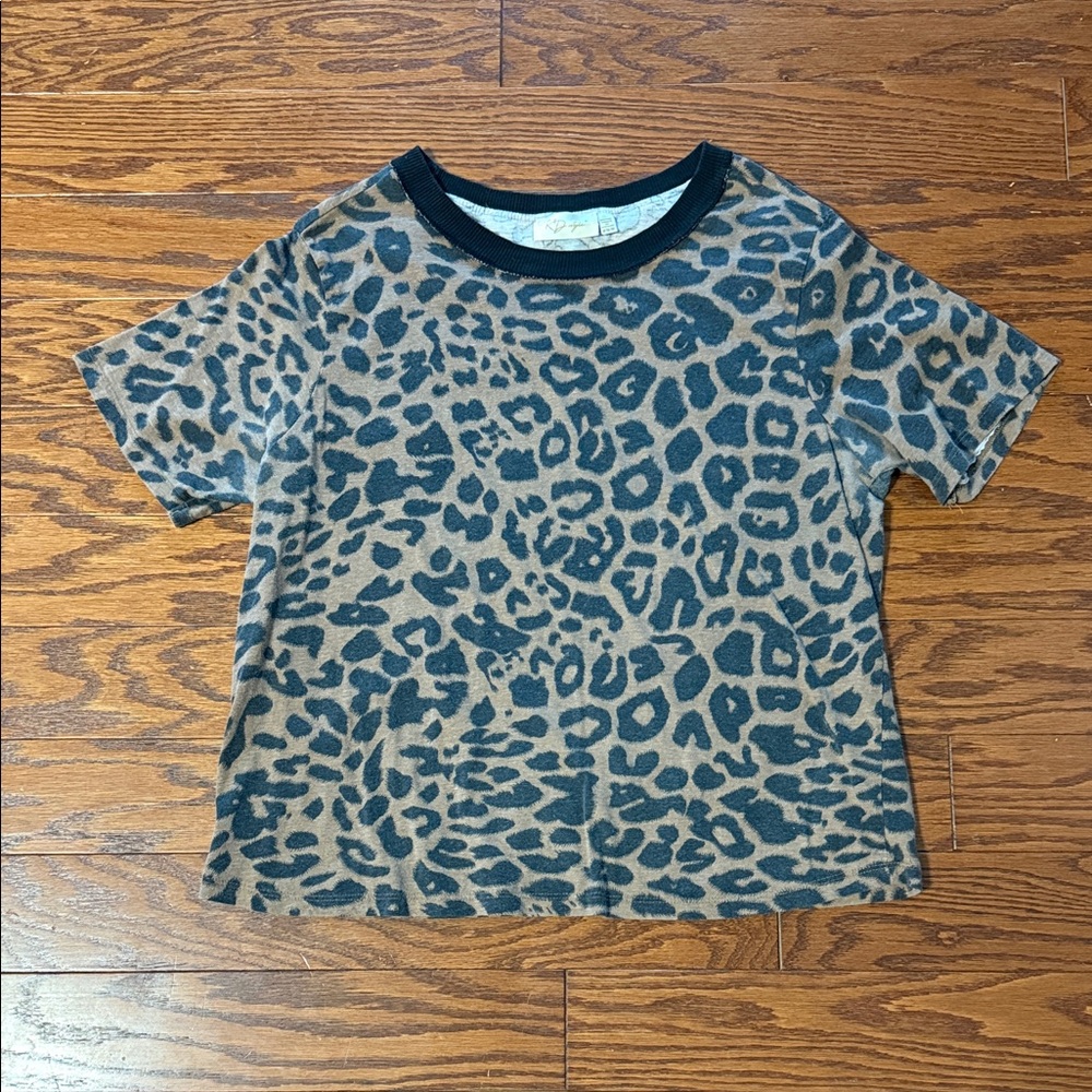 ⭐️RD Style Animal Print Short Sleeve Tee